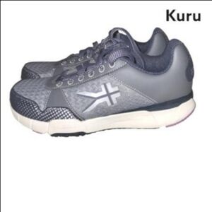 WIDE Kuru Quantum Athletic Running Jog Walk Tennis Shoe Sneaker Gray Women 7 7W